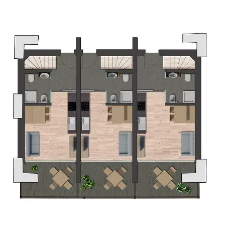 公寓 Kristplonerhof 博尔扎诺